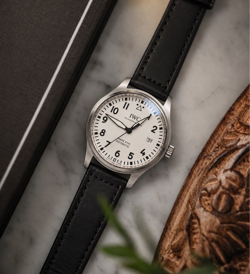 IWC Pilot Mark XVIII (Category: Men's Watches) located in Manila. Submitted by watchguyph (Listing ID 1460076277, Image 1). Description: IWC Pilots watch Mark XVIII 40mm Full set Condition 9.8/10 Pm for inquiries .