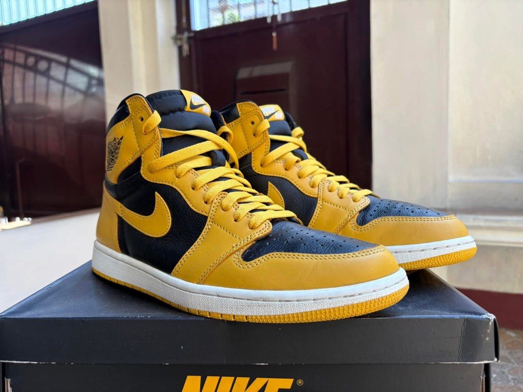 Jordan 1 OG Retro High Pollen Yellow (Category: Sneakers) located in Caloocan City. Submitted by wildtiger.29bf8a (Listing ID 1460043532, Image 1). Description: .
