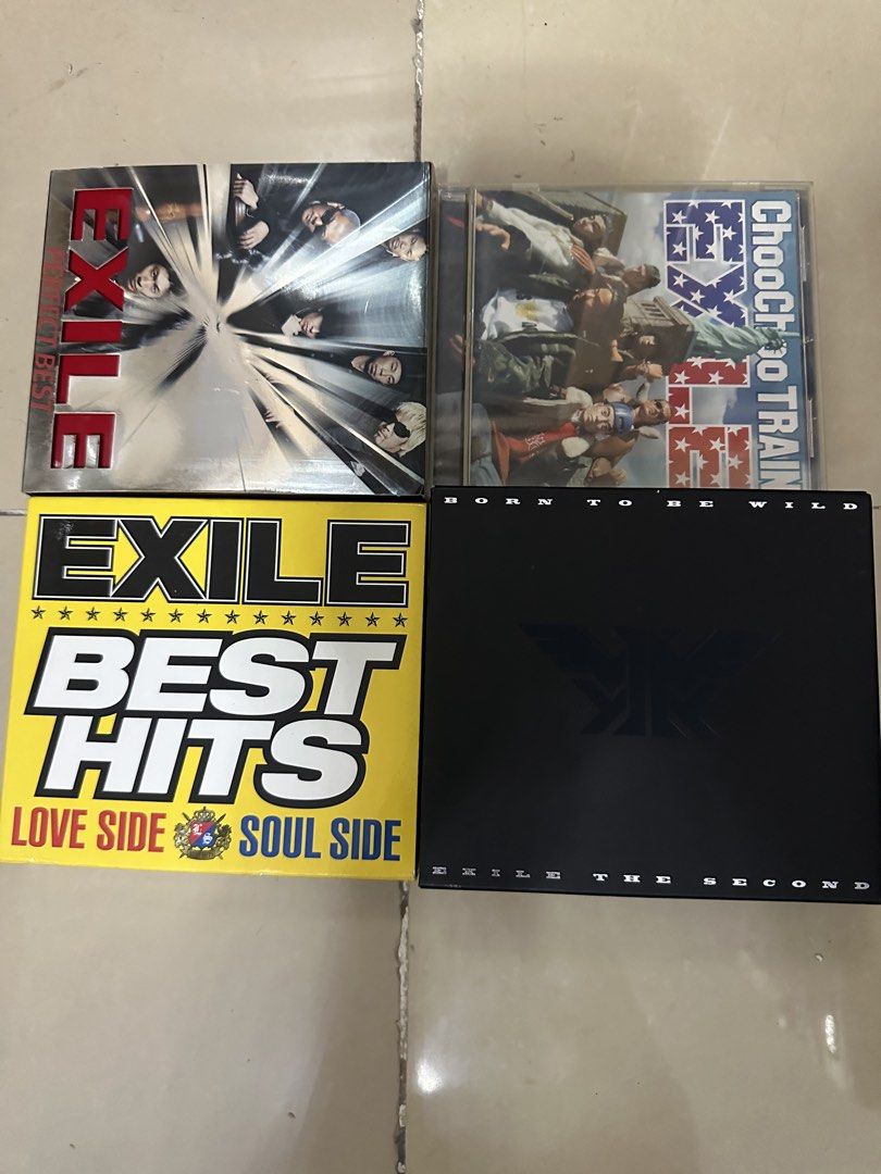 Jpop CD EXILE (Category: CDs & DVDs) located in Rodriguez. Submitted by pwestoonlinestore (Listing ID 1460040961, Image 1). Description: 75 pesos each.
