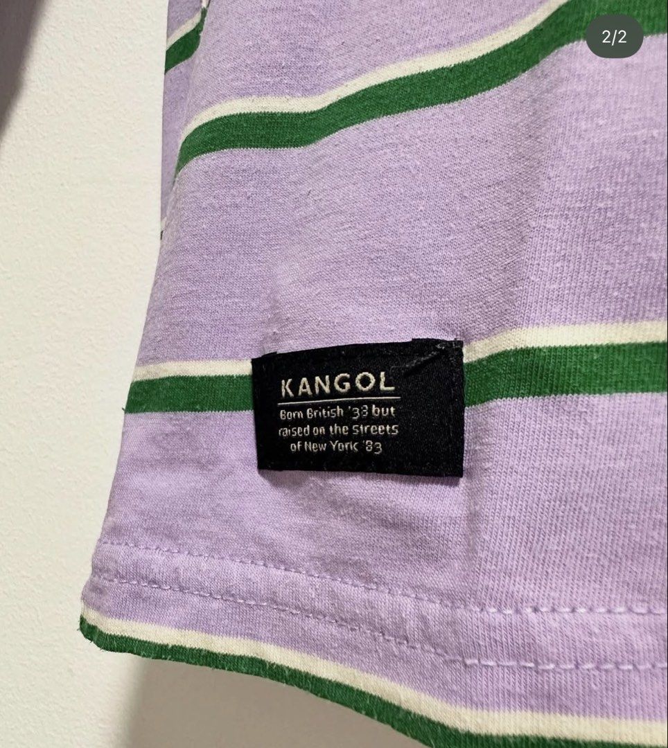 KANGOL 3/4 Sleeves (Category: Longsleeves) located in Marikina City. Submitted by dr_thrifty (Listing ID 1459997822, Image 2). Description: W 18” L 23.5”.
