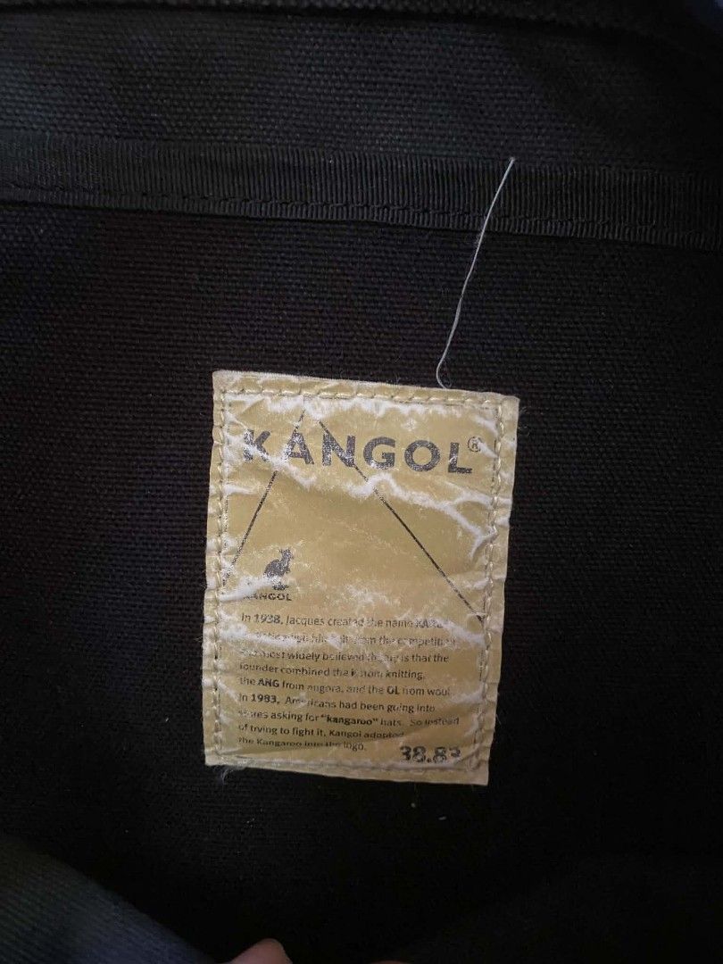 Kangol canvas two-way tote bag (Category: Sling Bags) located in Borongan. Submitted by thrift-real2.0 (Listing ID 1459903440, Image 2). Description: kangol canvas two-way tote bags excellent condition color rate:9.5/10 no issue 450 plus sf.