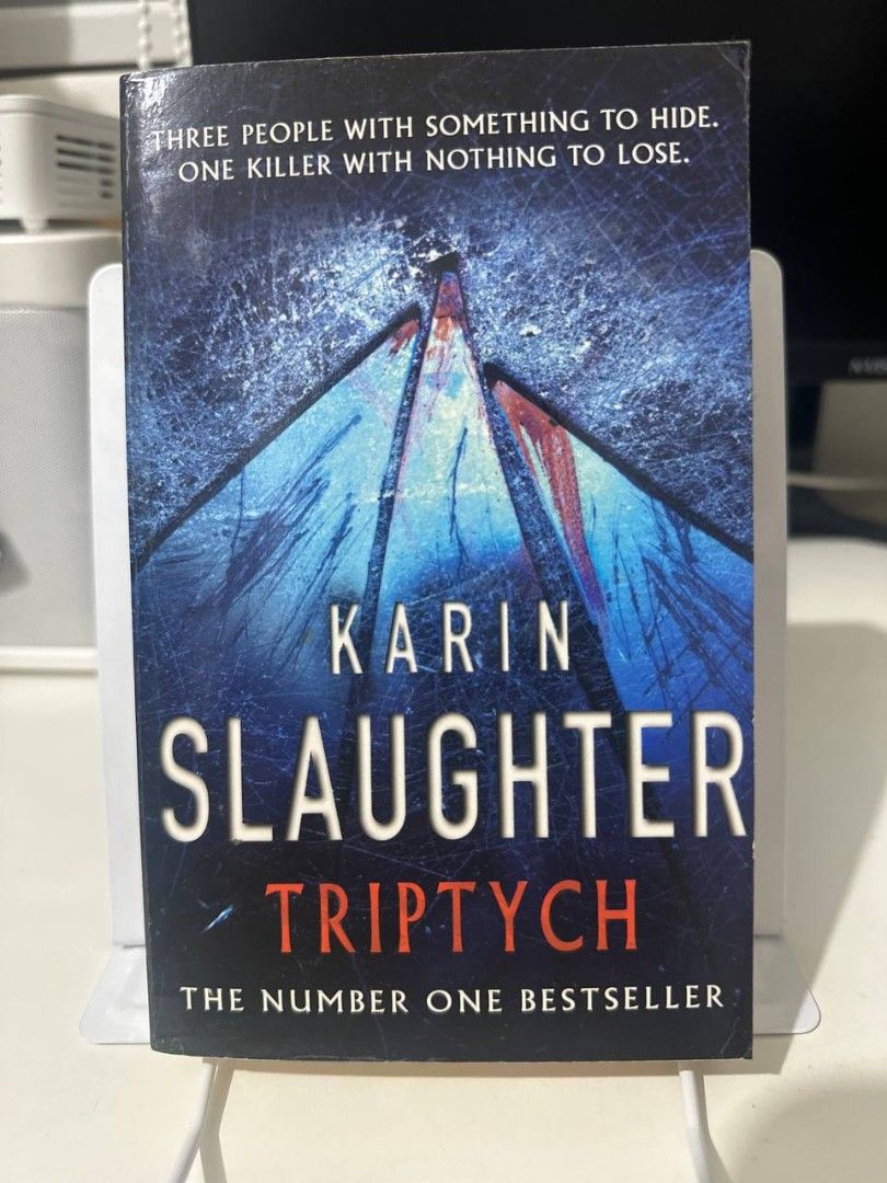 Karin Slaughter Books - Triptych, Broken, Fallen, Unseen (Category: Storybooks) located in Imus. Submitted by t0t3fairi3 (Listing ID 1459997836, Image 3). Description: Set of 4 Will Trent books by Karin Slaughter thrillers: Triptych, Broken, Fallen, Unseen. Perfect for fans!.