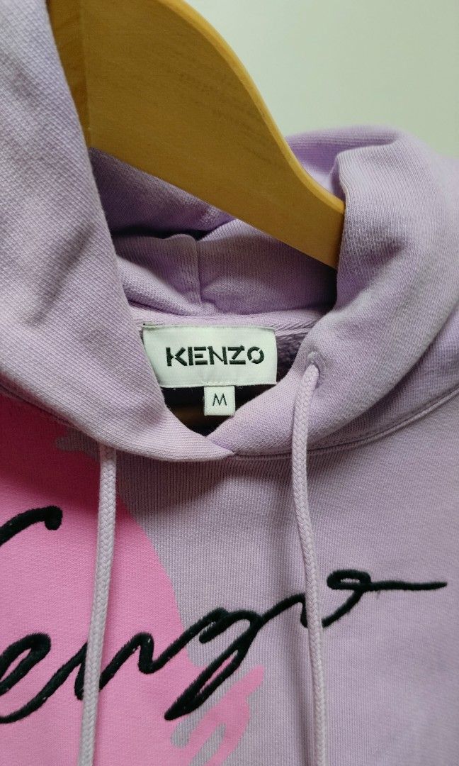 Kenzo Hoodie (Category: Coats, Jackets and Outerwear) located in Caloocan City. Submitted by modishthriftstore (Listing ID 1460026186, Image 3). Description: No low Ballers Medium size will fit up to Large or Small size 21 inches chest width Loc: Rainbow Village 5 North Caloocan Lalamove or J&T shipping.