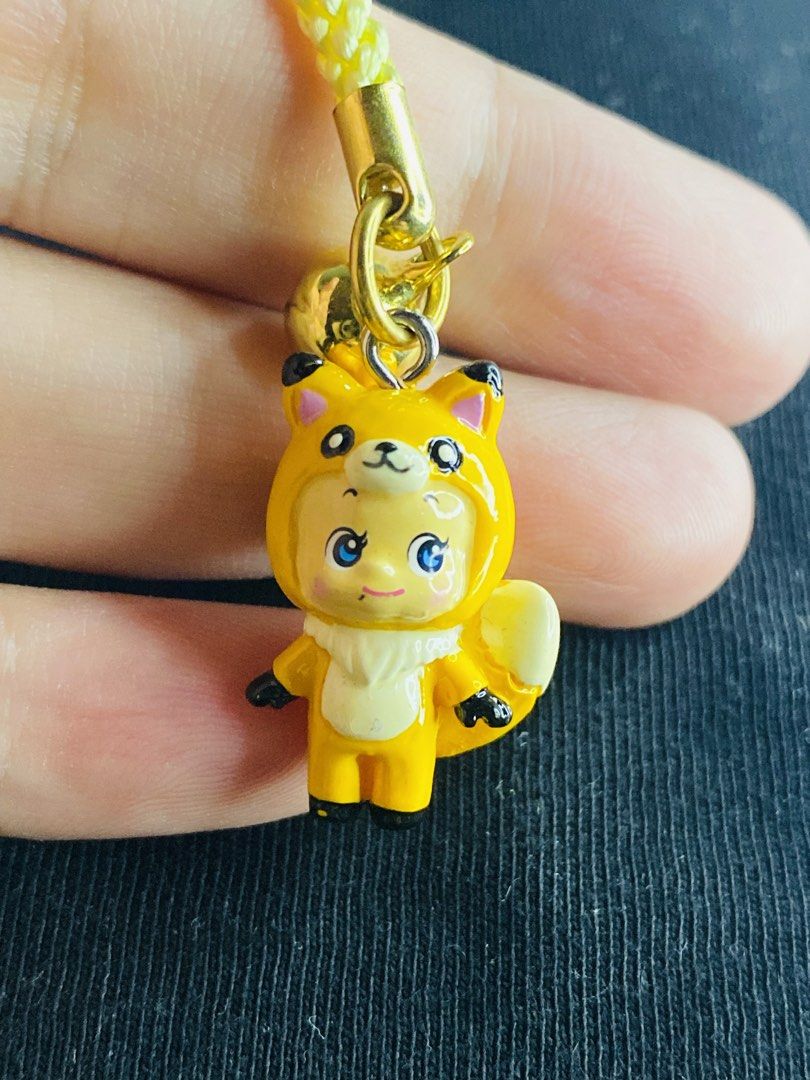Kewpie doll fox costume phone strap (Category: Character Goods) located in Manila. Submitted by kawaii_omocha_est2020 (Listing ID 1460078328, Image 2). Description: .