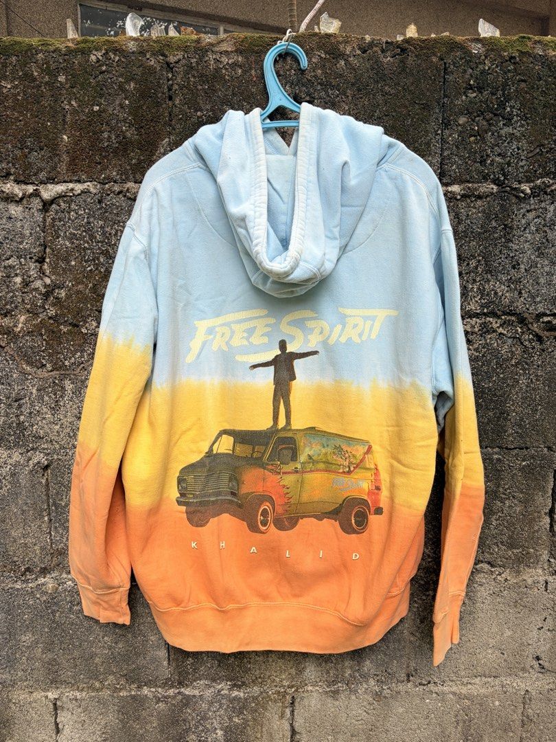 Khalid “Free Spirit” Hoodie (Category: Coats, Jackets and Outerwear) located in Abuyog. Submitted by garments.sl (Listing ID 1459957303, Image 1). Description: Khalid “Free Spirit” Hoodie XL 24w 27-29l Authentic Rare.