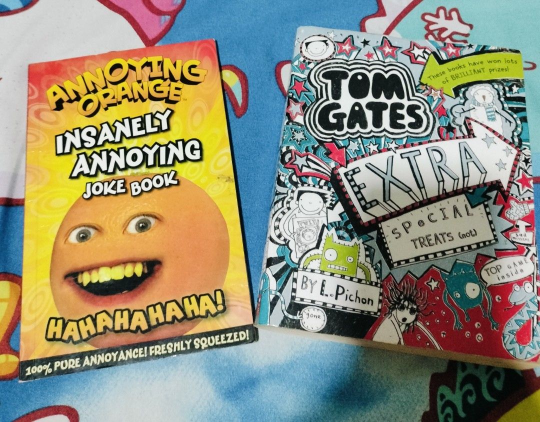 Kids Books & Trash Magazines Bundle (Category: Magazines) located in Cabanatuan. Submitted by silentcat.82a6b6 (Listing ID 1459911302, Image 1). Description: - Bundle of kids books and magazines - Includes Annoying Orange Joke Book, Tom Gates, Horrible Histories, and Max Remy - Two issues of Trash magazine included - Trash magazines feature movie tie-ins like How to Train Your Dragon and Pacific Rim - Great for young readers and pop culture enthu