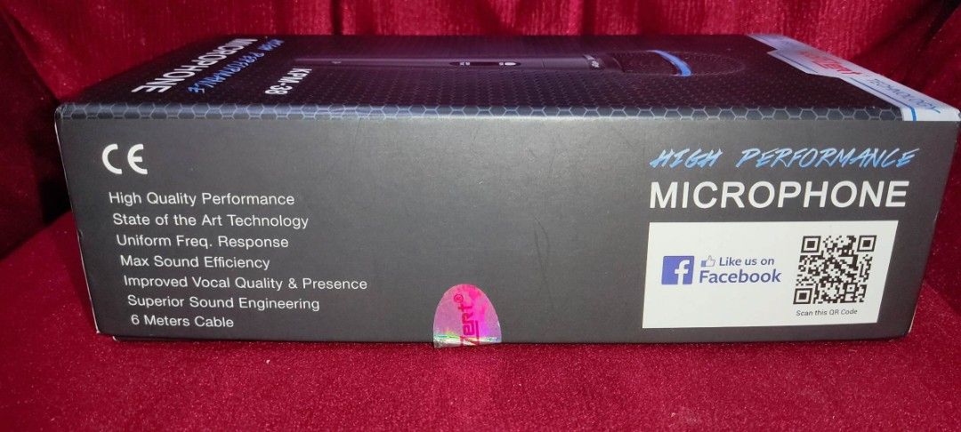 Konzert Microphone KPM-38 (Category: Microphones) located in Paranaque City. Submitted by cesca_samut_sari (Listing ID 1459983178, Image 3). Description: - Brand: Konzert - Model: KPM-38 - Type: High Performance Dynamic Microphone - Cable Length: 6 Meters - Features: Superior Sound Engineering, Improved Vocal Quality & Presence, Max Sound Efficiency, Uniform Freq. Response - Technology: State of the Art - Condition: High Quality Performance Used 
