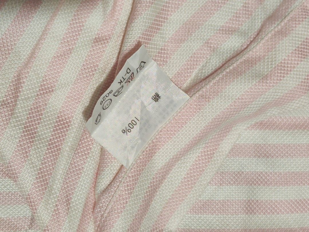 Lacoste Chemise Pinstripe button down shirt (Category: Luxury Apparel) located in Baguio. Submitted by damit_pang_tao (Listing ID 1460092630, Image 3). Description: Chemise Lacoste Pinstripe button down Dress shirt. Size on tag: 4 (US Medium) Dimensions: L29xW22xS24 Condition: excellent 9/10 (no hidden issues) Mine: 1280+sf Disclaimer: Damit Pang Tao is not affiliated or connected to the brand mentioned above or any posts this account will genera