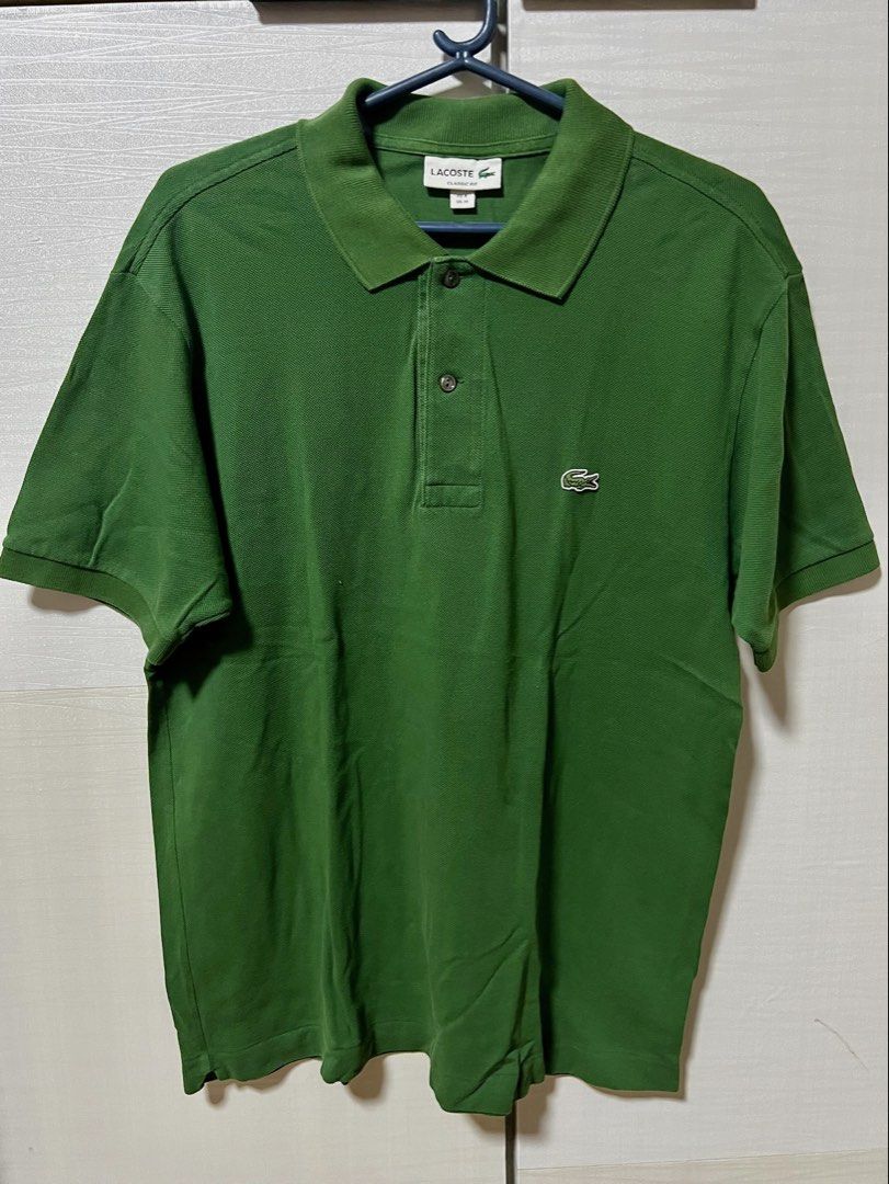 Lacoste Classic Fit - Green (Category: Tshirts & Polo Shirts ) located in Rizal. Submitted by miss2lyps (Listing ID 1459961688, Image 1). Description: - complete buttons, no discoloration, no holes. - with signs of usage but still wearable..