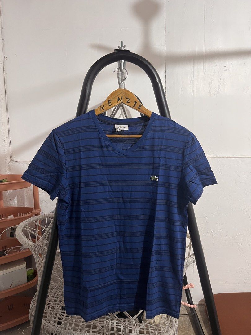 Lacoste vneck size 3 (Category: Tshirts & Polo Shirts ) located in General Santos City (Dadiangas). Submitted by renziieeeee (Listing ID 1459917880, Image 1). Description: Lacoste vneck Size 3 Dimes 19x25 Ready to wear ✅ .