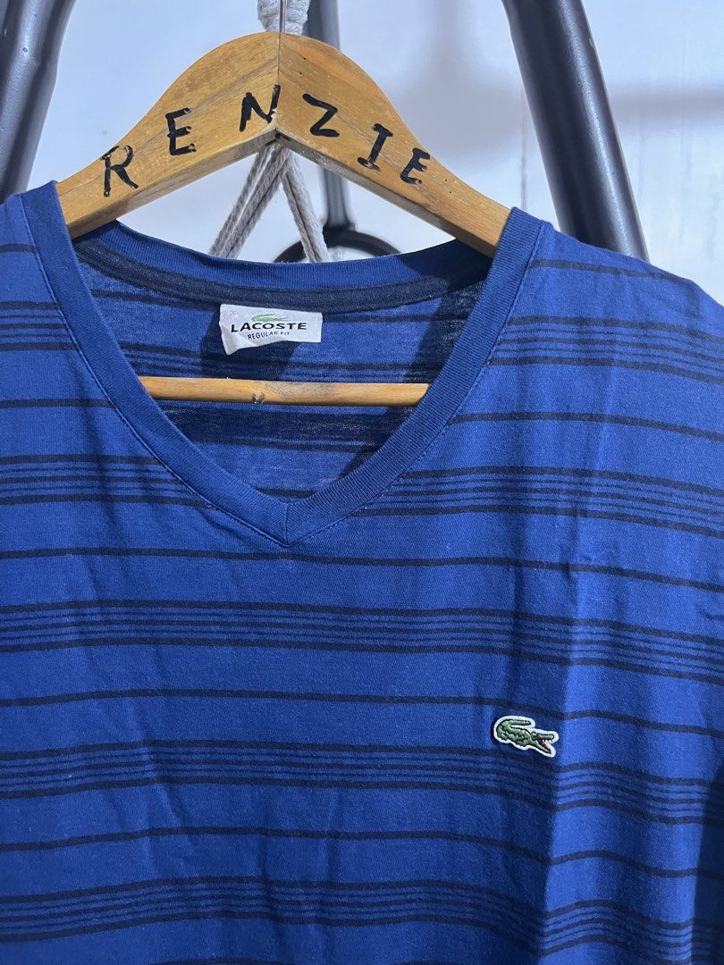 Lacoste vneck size 3 (Category: Tshirts & Polo Shirts ) located in General Santos City (Dadiangas). Submitted by renziieeeee (Listing ID 1459917880, Image 2). Description: Lacoste vneck Size 3 Dimes 19x25 Ready to wear ✅ .