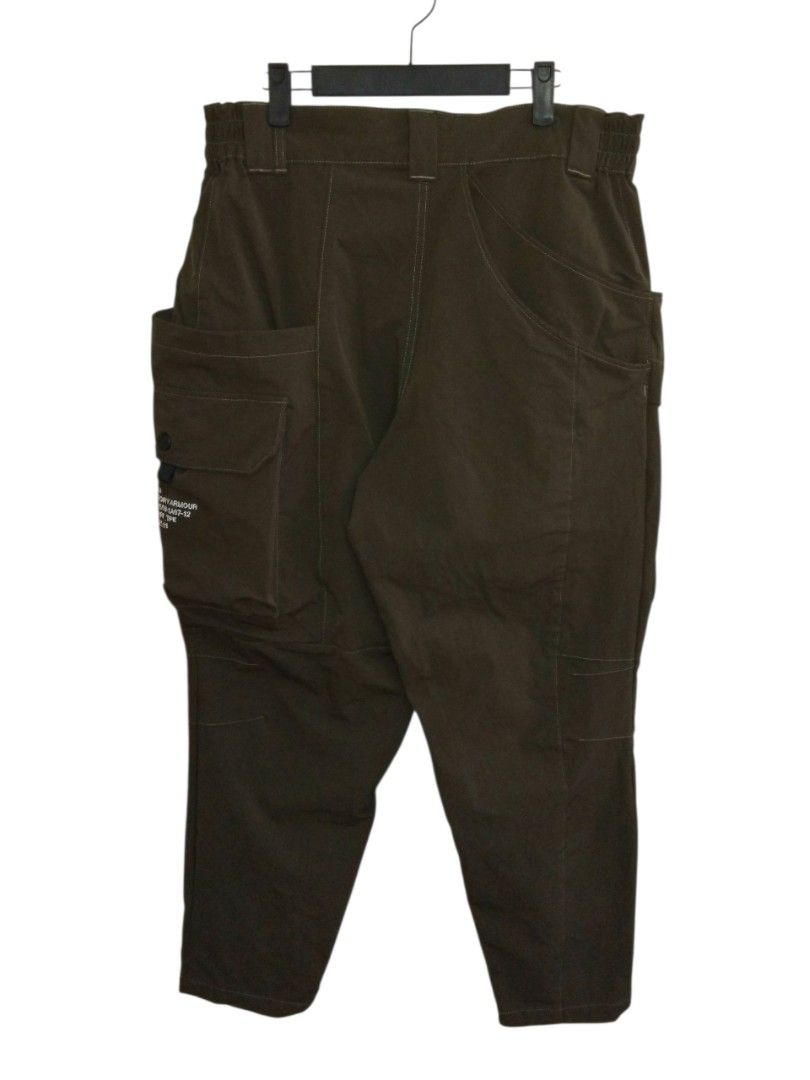 Lakh x Wisdom Assymetry Multipocket Utility Pants (Category: Trousers) located in Pasig City. Submitted by hustlexcurate (Listing ID 1459929534, Image 3). Description: Lakh x Wisdom Assymetry Multipocket Utility Pants Size LARGE Dimensions; Waist: 34-36 inches Lenght: 42 inches Leg Opening: 8 inches.