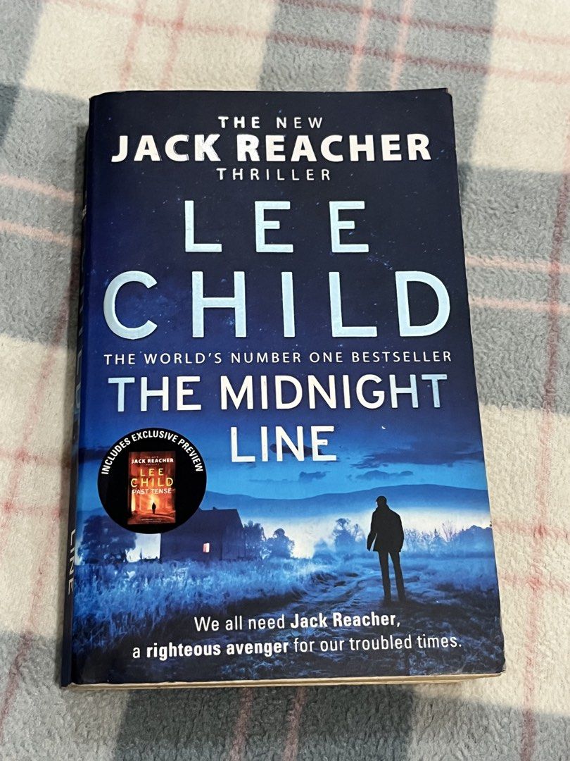 Lee Child The Midnight Line (Book 23) (Category: Storybooks) located in Daraga. Submitted by iamhayleygrace (Listing ID 1460059093, Image 1). Description: rfs: decluttering The Midnight Line (Jack Reacher Book #23) Genre: Thriller see pic for condition location: albay🌋 mop: gcash mod: j&t.