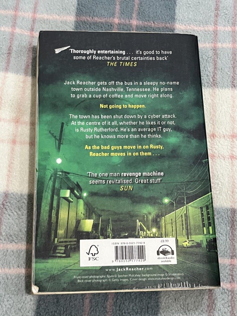 Lee Child The Sentinel (Book 26) (Category: Storybooks) located in Daraga. Submitted by iamhayleygrace (Listing ID 1460060557, Image 3). Description: rfs: decluttering The Sentinel (Jack Reacher Book #26) Genre: Thriller see pic for condition location: albay🌋 mop: gcash mod: j&t.