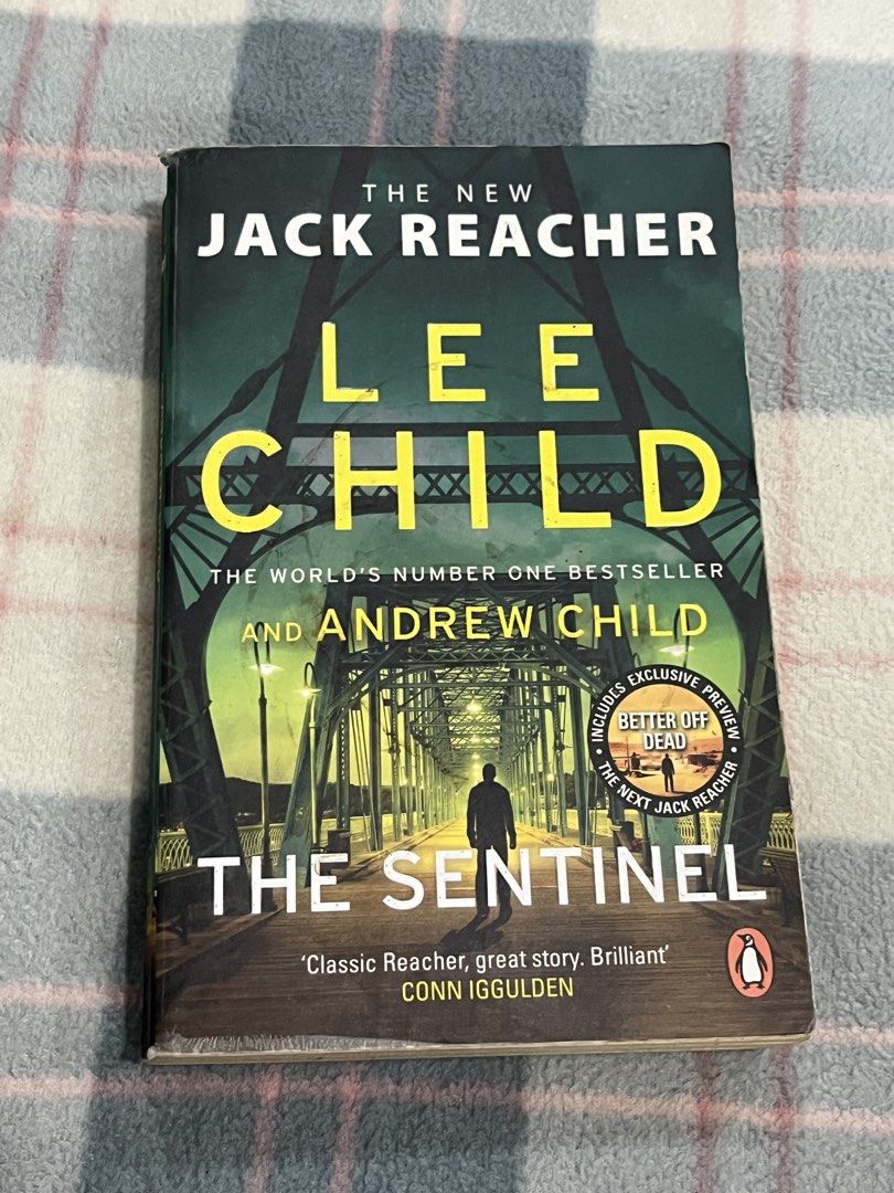 Lee Child The Sentinel (Book 26) (Category: Storybooks) located in Daraga. Submitted by iamhayleygrace (Listing ID 1460060557, Image 1). Description: rfs: decluttering The Sentinel (Jack Reacher Book #26) Genre: Thriller see pic for condition location: albay🌋 mop: gcash mod: j&t.