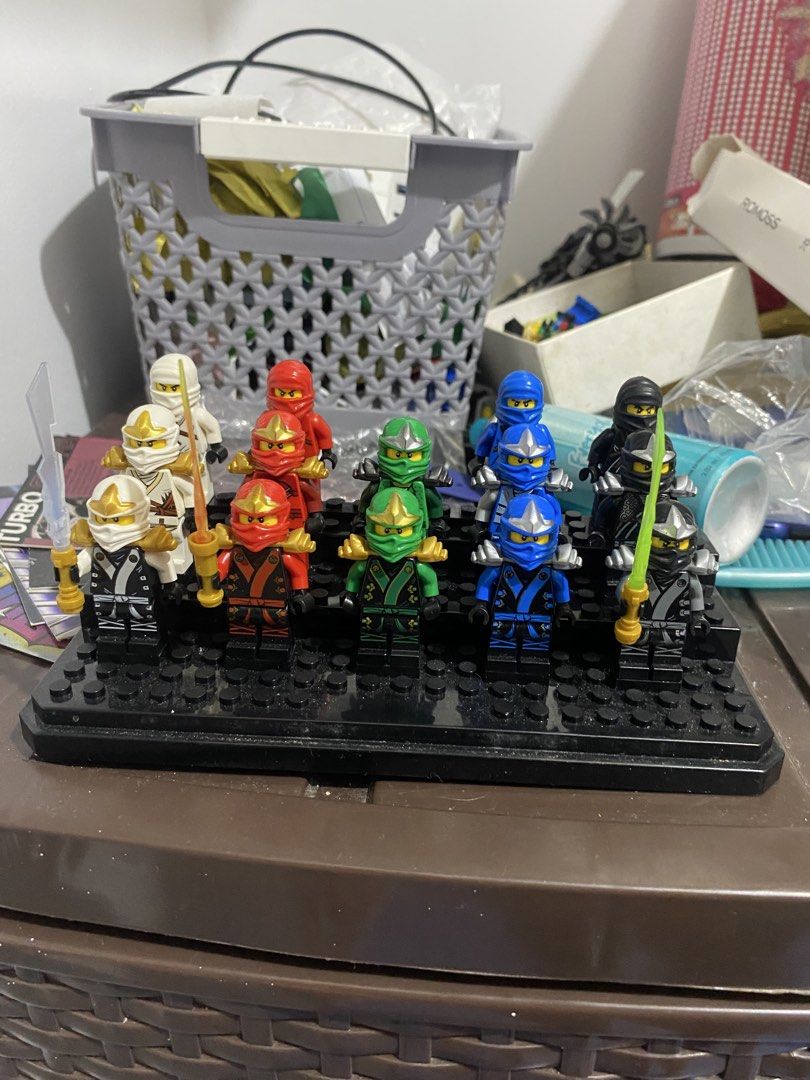 LEGO Ninjago Minifigures Lot - Various Characters (Category: Lego & Building Sets) located in Manila. Submitted by jayem09 (Listing ID 1460084758, Image 3). Description: - Collection of LEGO Ninjago minifigures - Includes several main characters - Comes with accessories, some figures have weapons - All pieces are from the official Ninjago series - Ideal for Ninjago fans and collectors - Sold as a complete lot.