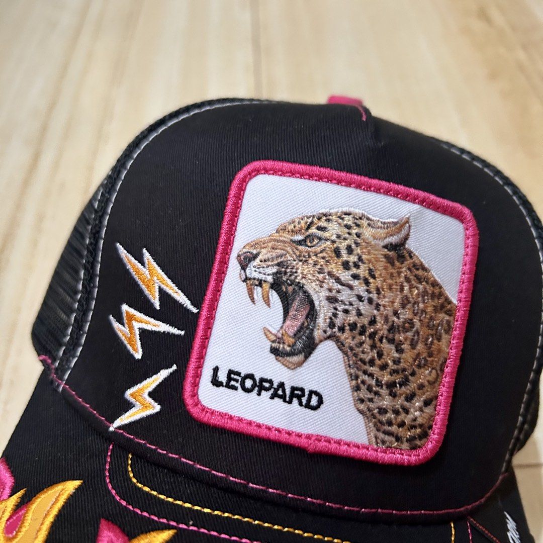 Leopard The Farm Trucker Cap (Category: Caps & Hats) located in Manila. Submitted by thrifto1 (Listing ID 1460060817, Image 2). Description: Plaridel Bulacan loc Detailed pictures posted 550 only As new condition Adult size | Adjustable.