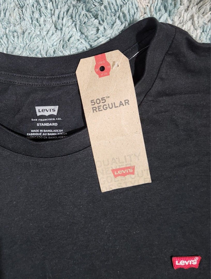 LEVI'S and CHAMPION shirts for men (Category: Tshirts & Polo Shirts ) located in Baliuag. Submitted by fastforest.d91f92 (Listing ID 1460048048, Image 2). Description: LEVI'S and Champion shirts Original factory pullout kaya kapareho nya ang mga nasa mall 😉 Price is negotiable, pwedeng tumawad lalo na kung kukuha ng marami 😉❤️ Payment via gcash or bpi deposit, payment first before shipping Courier: J&T.