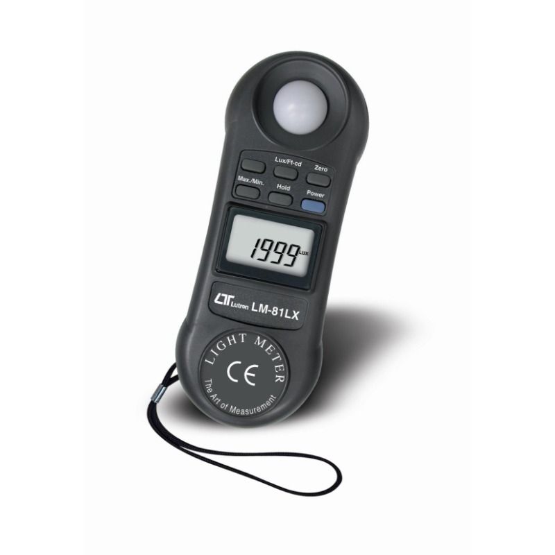 Light Meter, Lux Meter, Pocket Light Meter, Lutron LM-81LX (Category: Industrial Equipment) located in Quezon City. Submitted by johnbarbadillo (Listing ID 1460085290, Image 1). Description: Light Meter Model: LM-81LX Make: Lutron (Taiwan) Specifications: * Measuring range: 0 to 20,000 Lux (0 to 2,000 Foot-Candle) * Resolution: 1 Lux (1 Foot-Candle) * Accuracy: ±5% reading Inclusion: * LM-81LX Light Meter, Battery, and Instruction Manual John Bar