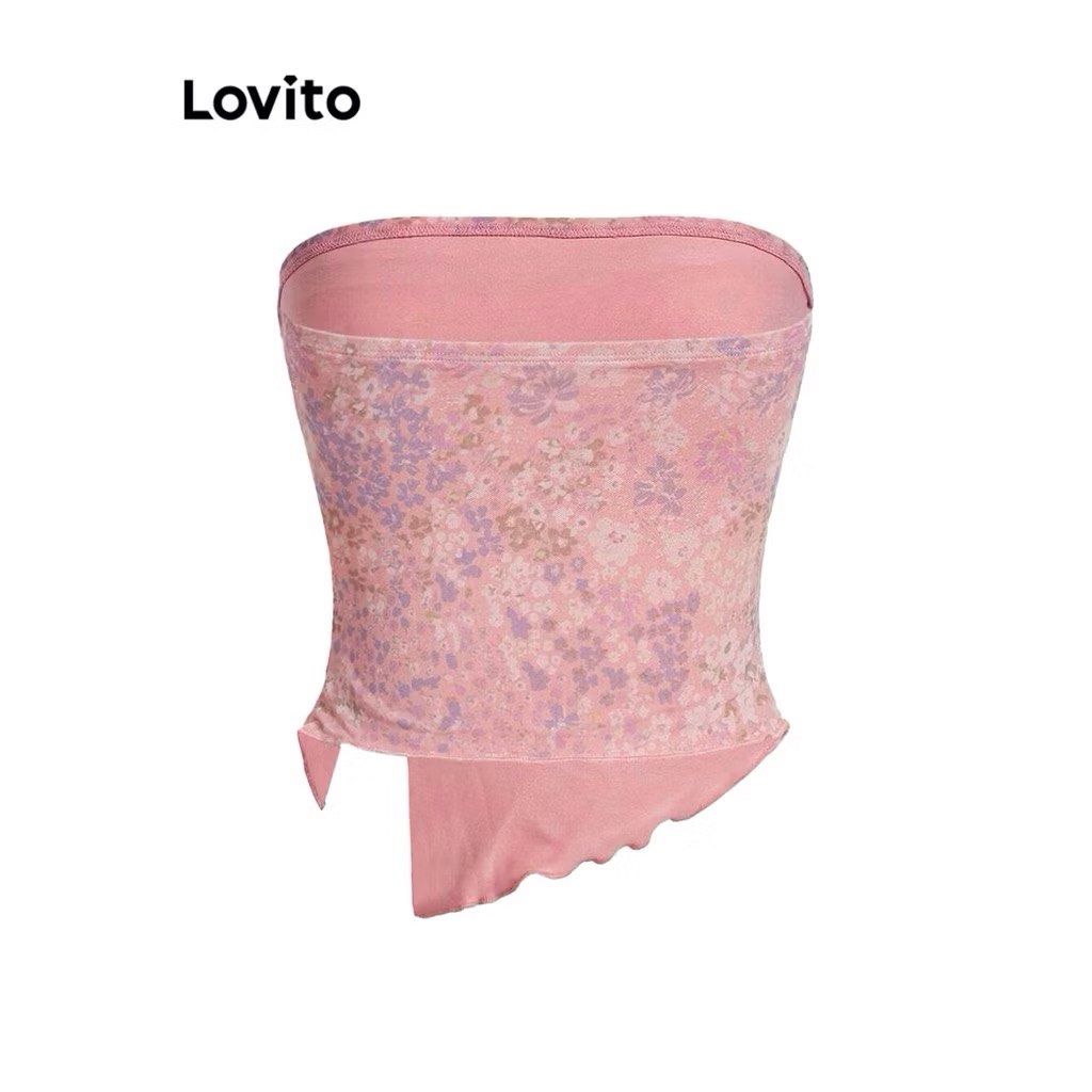 Lovito Tube Top (Category: Sleeveless) located in Manila. Submitted by yenprelovedclothes (Listing ID 1459913827, Image 2). Description: No when worn Lovito Brand Medium on tag but can fit S-Semi Med No pouch Used once 🖇️Meetup SM Light Mall, Mandaluyong 🖇️Pickup via lalamove. Delivery fee will be shouldered by the buyer.
