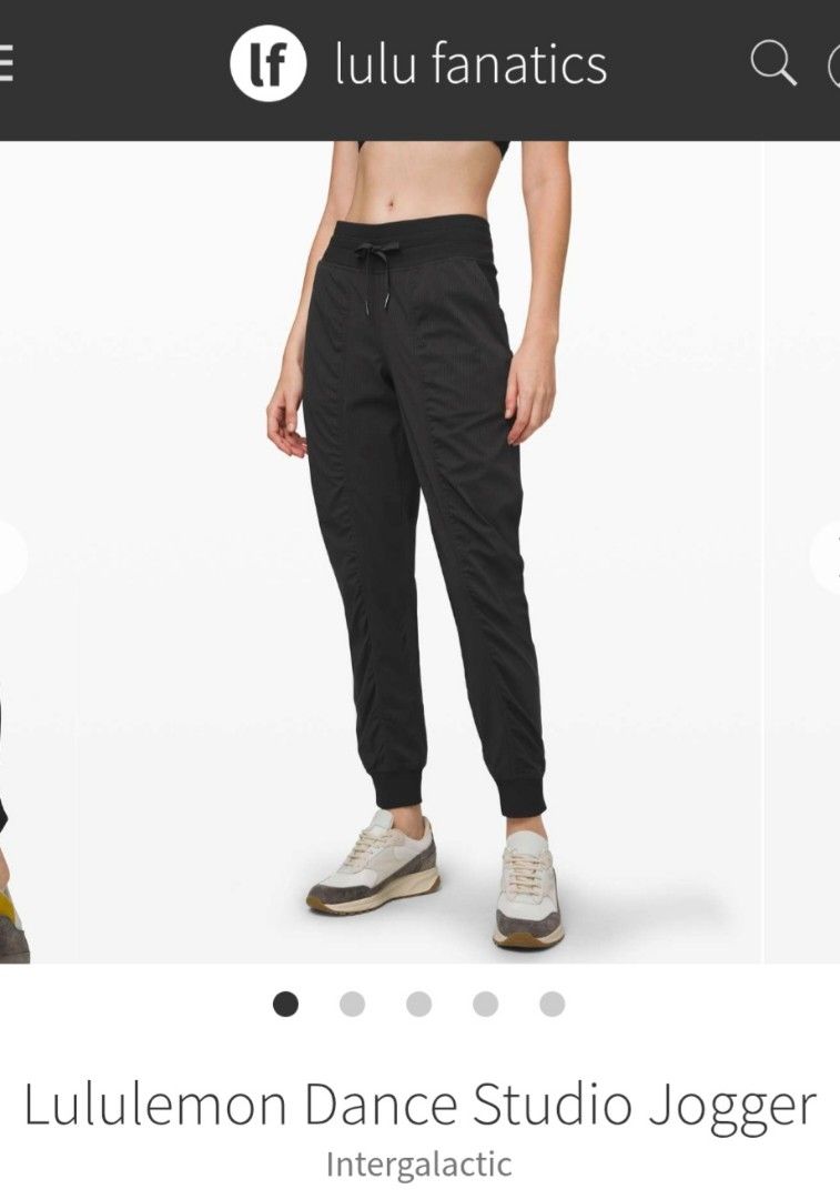 Lululemon Dance Studio Jogger/Dot 6 (Category: Activewear) located in Santa Rosa. Submitted by D__OutdoorGear_Etc._24 (Listing ID 1460075238, Image 1). Description: For Sale - Lululemon Dance Studio Jogger Pants - Normal signs of usage like cut tag,But still in Verygood Condition! - No issue just signs of usage only! - Color may vary due to lighting source. - Color rate ~ 9.7/10 - Intergalactic or Charcoal Black - Design for : On the Move - Swift