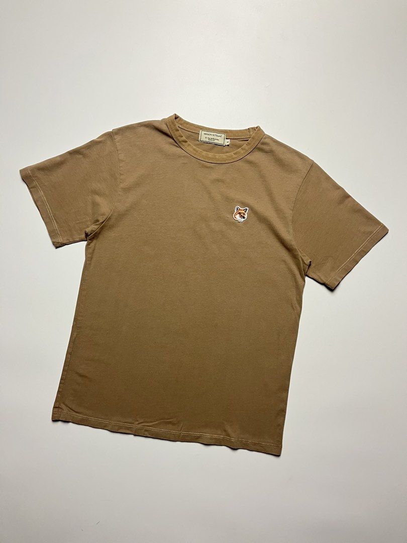 Maison Kitsuné Classic Logo Embroidered Tee (Category: Shirts) located in Bulacan. Submitted by way2lifestyle (Listing ID 1460057542, Image 2). Description: (In Inches) Best Fit: Small Width: 17” Length: 24” Excellent condition.