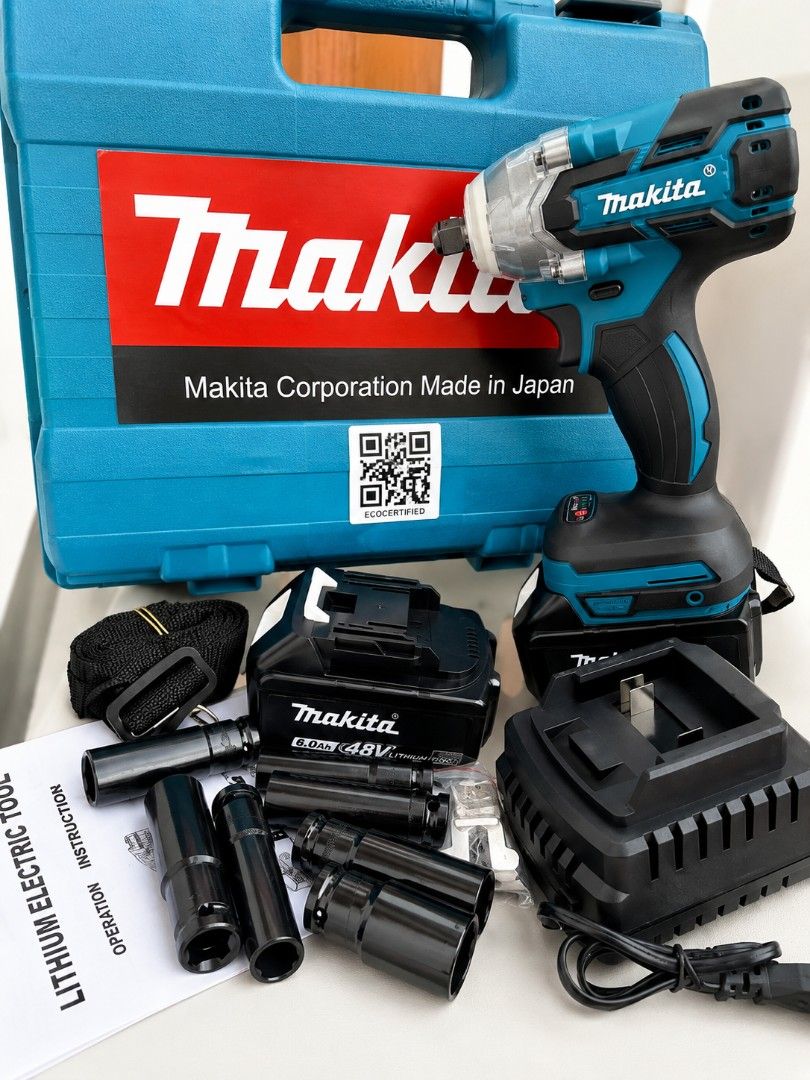 Makita Cordless Impact Wrench (Category: Construction Tools & Equipment) located in Quezon City. Submitted by dailydealhub (Listing ID 1460035355, Image 1). Description: Isa po akong Affiliate, kaya wala po akong on-hand na product. Kung gusto niyo pong mag-order ng product na katulad ng nasa listing, click niyo po ang link sa ibaba para ma-direct po kayo sa Store..
