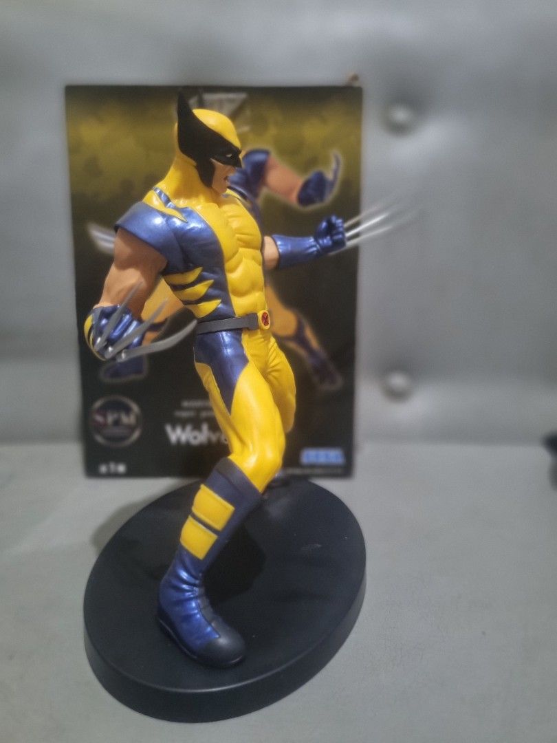 Marvel Comics Super Premium Figure Wolverine (Category: Figurines & Statues) located in Silang. Submitted by samflores2k4t7 (Listing ID 1459911506, Image 3). Description: For sale Marvel Comics Super Premium Figure Wolverine Sega SPM 7½ inches height Issue minor damage on box.