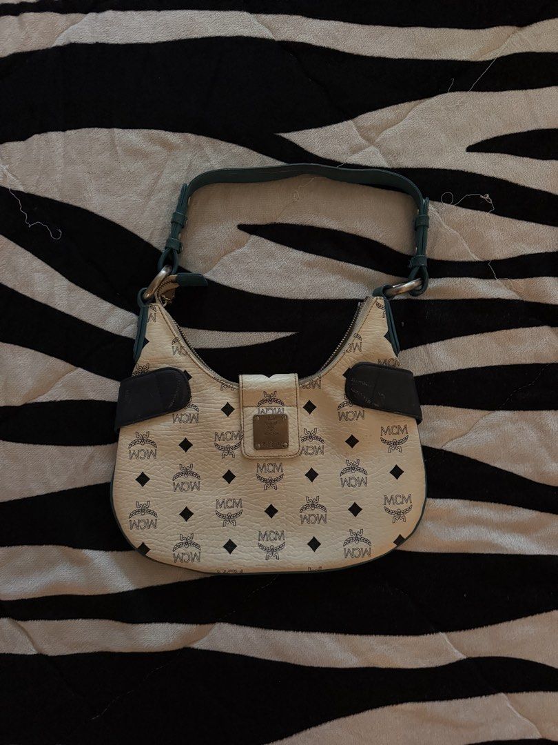 MCM Visetos Vintage 2004 (MCM Shoulder Bag) (Category: Luxury Bags & Wallets) located in Caloocan City. Submitted by businessrob (Listing ID 1459947728, Image 2). Description: - Used once - Check the dents in the 9th & 10th photo - Bought in Japan for ₱12,500 wayback 2023 FRS: Declutter.