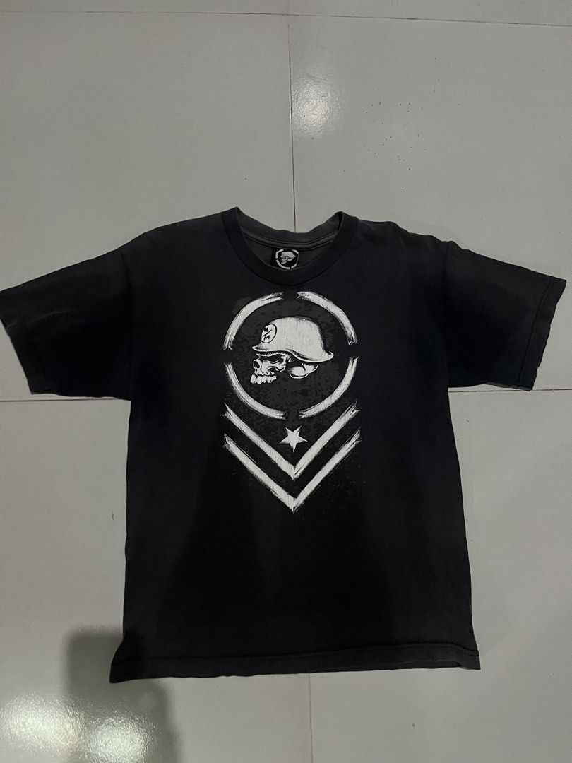 METAL MULISHA (Category: Tshirts & Polo Shirts ) located in Manila. Submitted by enywiiiii (Listing ID 1459990480, Image 1). Description: 19.5 X 25 minimal pinholes .