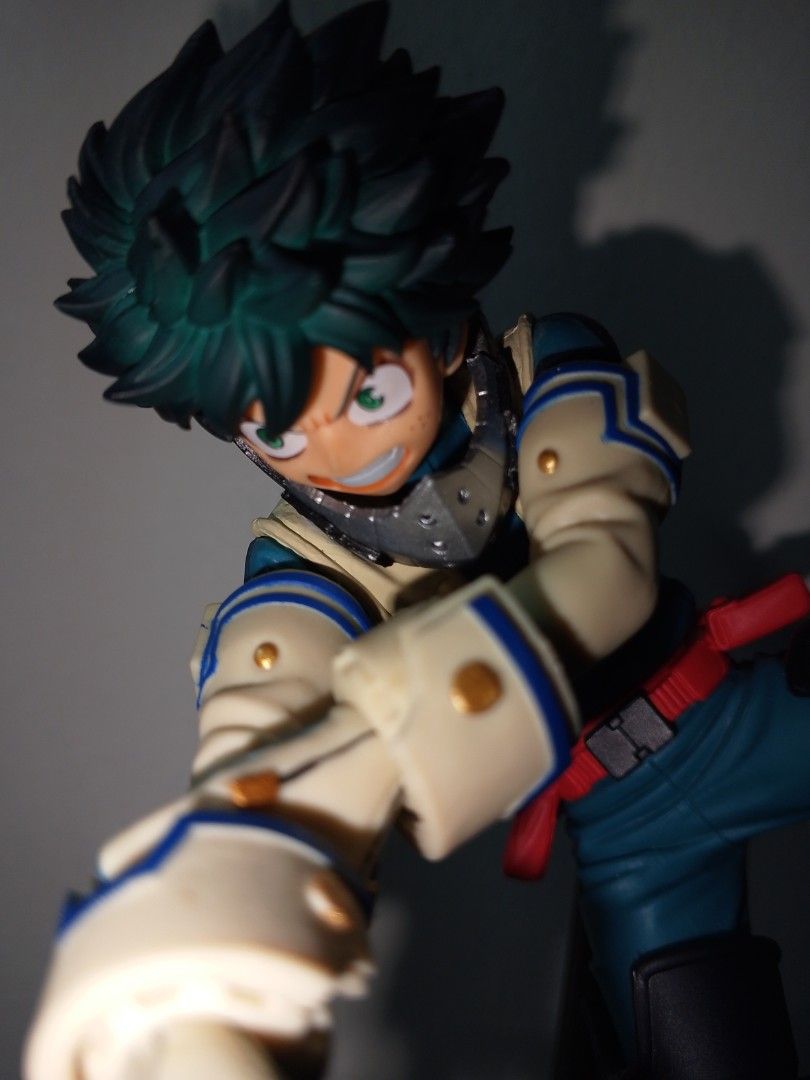 MHA My Hero Academia Deku (Category: Figurines & Statues) located in Makati City. Submitted by son_2019 (Listing ID 1460022074, Image 2). Description: - Bandai Spirits Deku action figure - From My Hero Academia - Poseable with included stand - Ideal for collectors loose no box. as is. Authentic. no issue. slightly negotiable. sf c/o buyer shipping via LBC, JNT, Lalamove..