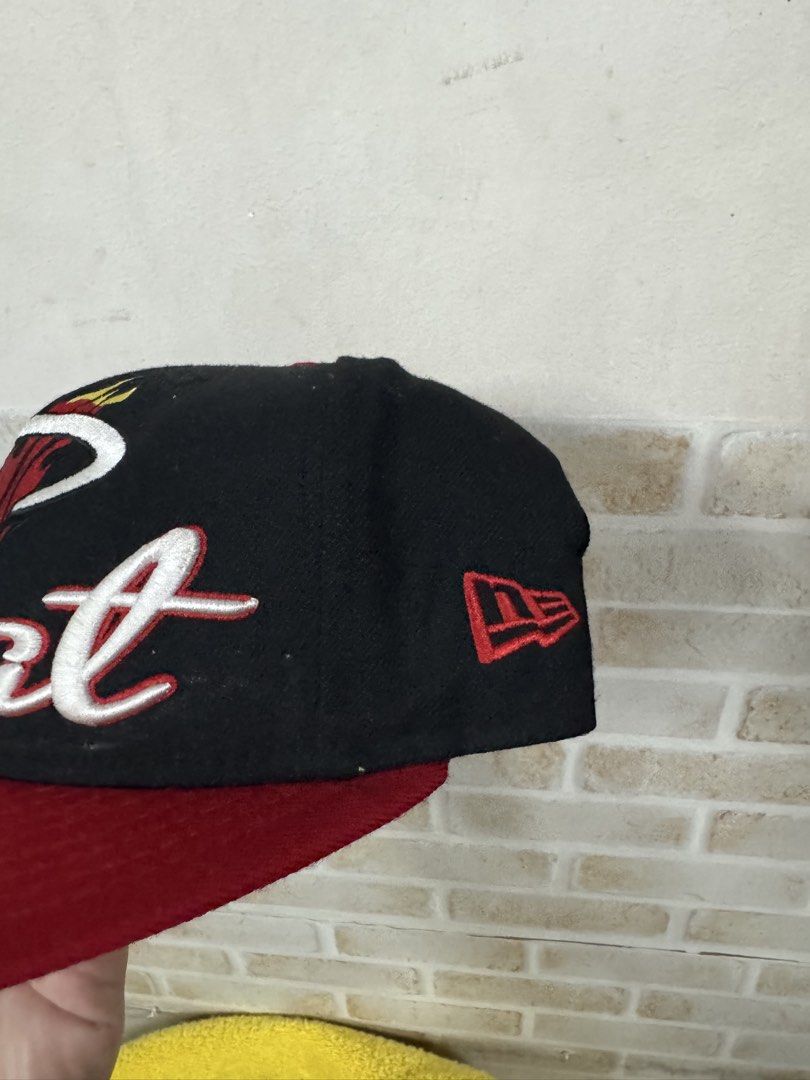 Miami Heat New Era Cap (Category: Caps & Hats) located in Pasig City. Submitted by itsmejaypee25 (Listing ID 1460042866, Image 3). Description: Bought in USA Original New Era, Hardwood Classic.