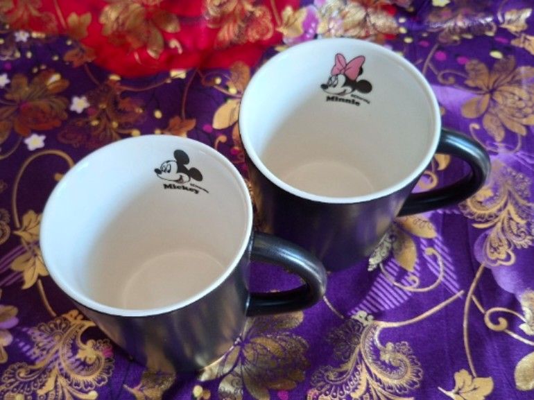 Mickey & Minnie Black Matte Mug (Category: Coffee & Tea Tableware) located in Consolacion. Submitted by luxekerei (Listing ID 1456784699, Image 2). Description: .