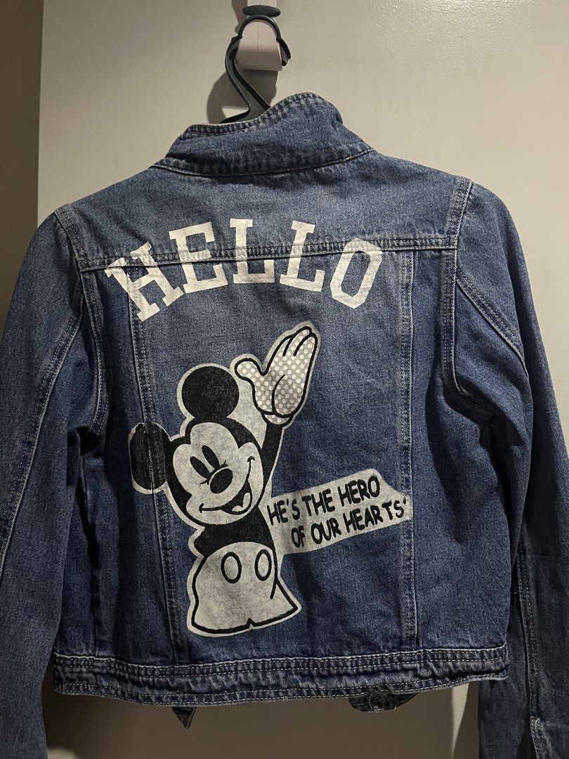 Mickey Mouse Denim Jacket - Hello Hero (Category: Coats, Jackets and Outerwear) located in Manila. Submitted by maddy.445 (Listing ID 1460096916, Image 2). Description: .
