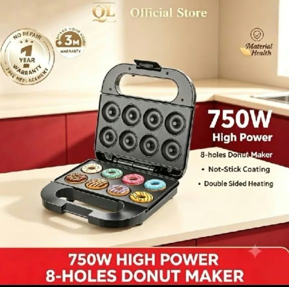 Mini donut 8holes (Category: Bakeware) located in Manila. Submitted by mightycloud_1992 (Listing ID 1459931754, Image 1). Description: .