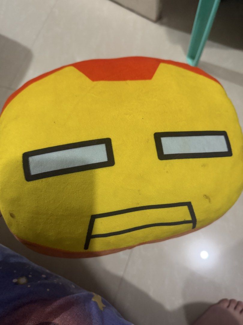 Miniso Ironman Items Bundle (Category: Character Goods) located in Manila. Submitted by jackiechoiiiiii (Listing ID 1459915351, Image 2). Description: Miniso Iron Man Themed sold as a bundle only RFS: Im not using it anymore - Includes: Soft Plush Pillow, Foldable Storage Box, Comfortable Eye Mask, Water Bottle, Cute USB Charging Cable.