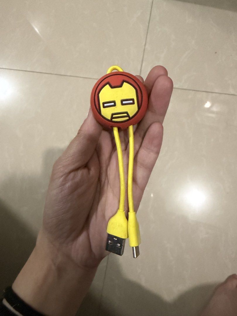 Miniso Ironman Items Bundle (Category: Character Goods) located in Manila. Submitted by jackiechoiiiiii (Listing ID 1459915351, Image 3). Description: Miniso Iron Man Themed sold as a bundle only RFS: Im not using it anymore - Includes: Soft Plush Pillow, Foldable Storage Box, Comfortable Eye Mask, Water Bottle, Cute USB Charging Cable.