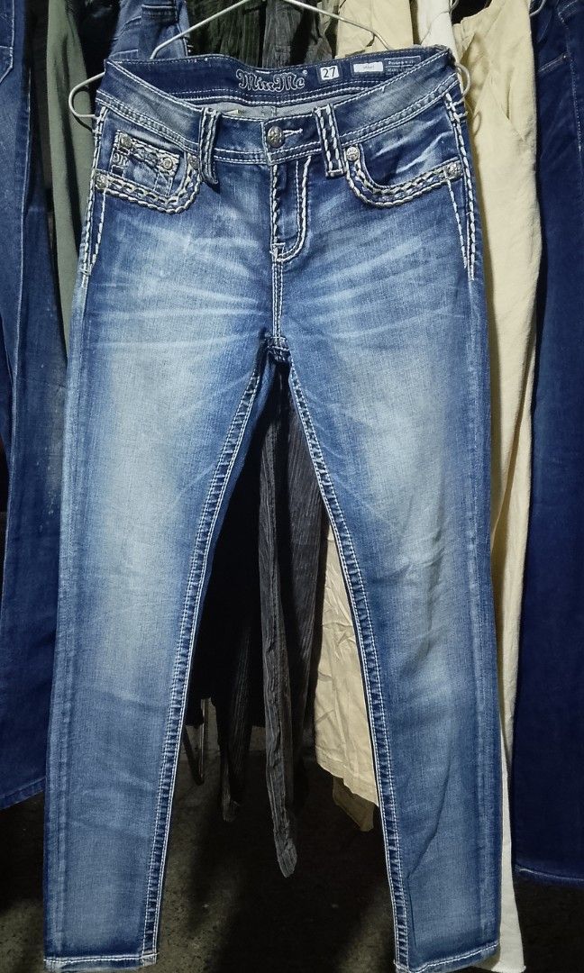 MISS ME (Category: Jeans) located in Manila. Submitted by plong7 (Listing ID 1460042168, Image 2). Description: MISS ME Dimes w-27-29 L-38 no Issue SKINNY FOR MORE DETAILS PM LOCATION: DAVAO.