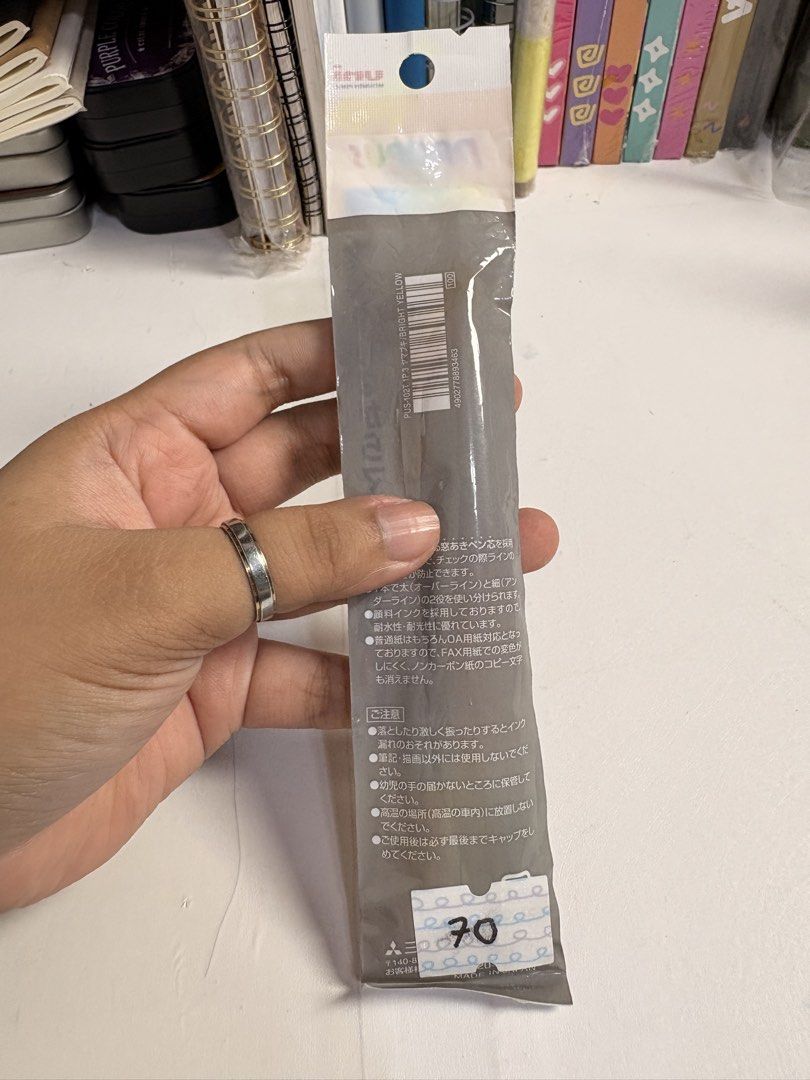 Mitsubishi Uni Proplus dual tip highlighter (Category: Stationery & School Supplies) located in Pasig City. Submitted by purplewingsph1 (Listing ID 1460104112, Image 2). Description: PAYO Only. Strictly no COD. (Please view my Carousell profile for proof of legitimacy: purplewingsph1) Mode of payment: Gcash, Maya, or Bank transfer (Seabank or UB) Mode of Delivery: Buyer will shoulder shipping. Can do Same-day-delivery within Metro Manila (Via Lal