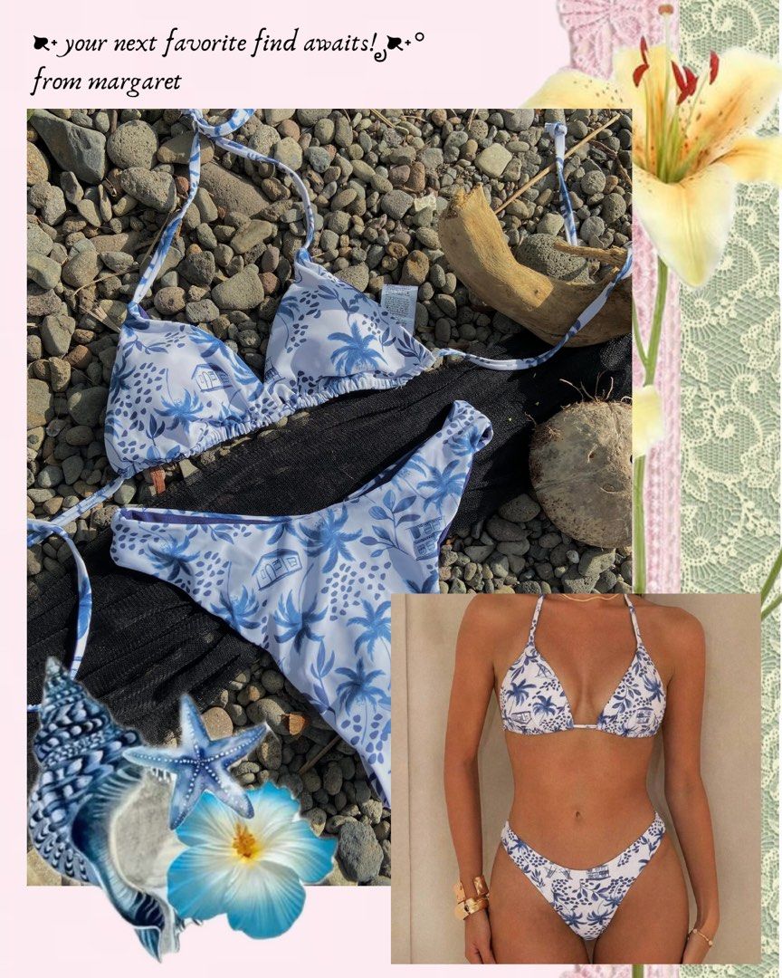 °❀*miturn halter bikini setೃ࿔*🌷 (Category: Bikinis & Swimsuits) located in Baybay. Submitted by from.margaret (Listing ID 1459923649, Image 1). Description: ౨ৎ Bikini Set For Sale! 💛 ᥫ᭡. size - XS -S 🚚 We ship nationwide via J&T! (Payment first) ౨ৎ all items are brand new and on hand!🌷 .