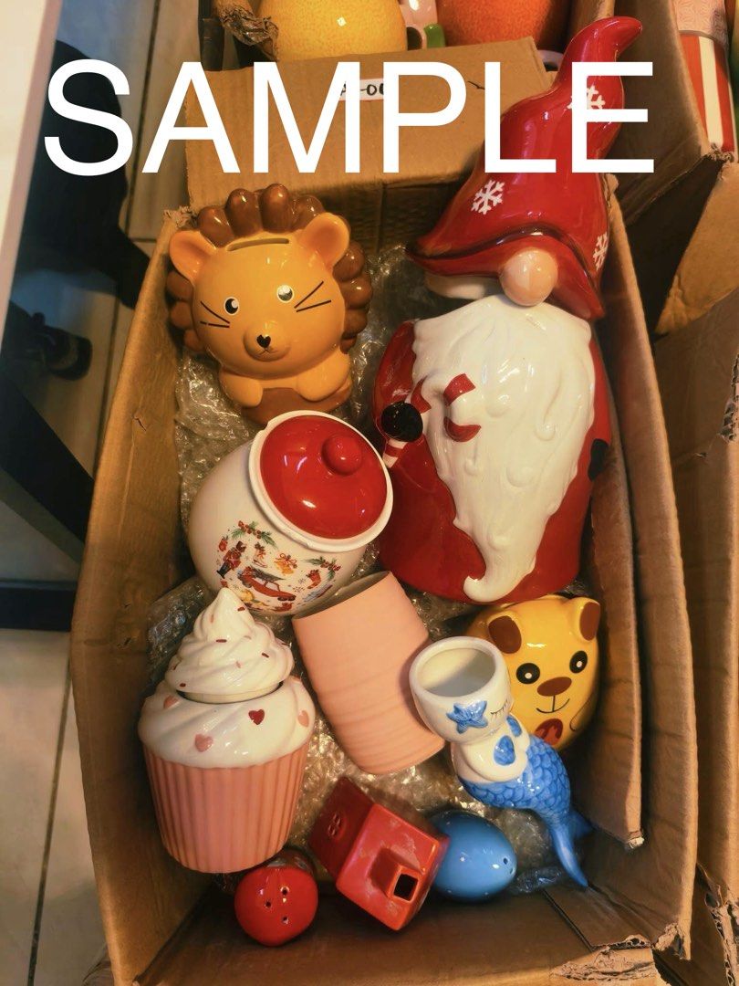 MIX CERAMIC BOX FREE SHIPPING🤩 (Category: Storage Boxes & Baskets) located in Manila. Submitted by aiguuurl165091 (Listing ID 1460042846, Image 3). Description: MIX CERAMIC FIGURINE, MUGS, ETC. FREE SHIPPING VIA DROP AND GO ONLY!! .