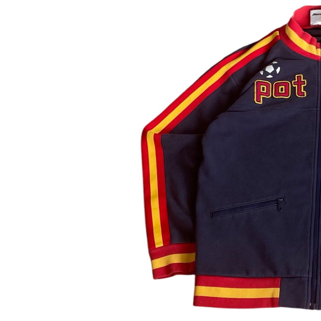 Mizuno Track Jacket (Category: Coats, Jackets and Outerwear) located in Dasmarinas. Submitted by styledlyf.ss (Listing ID 1459989676, Image 3). Description: Mizuno Track Jacket Length: 27 Width: 22 Fits to: Large - Excellent Condition - color rate: 9/10 - Issue/s: None - Color may vary due to lighting 🏷️ : ₱349 + Shipping Fee.