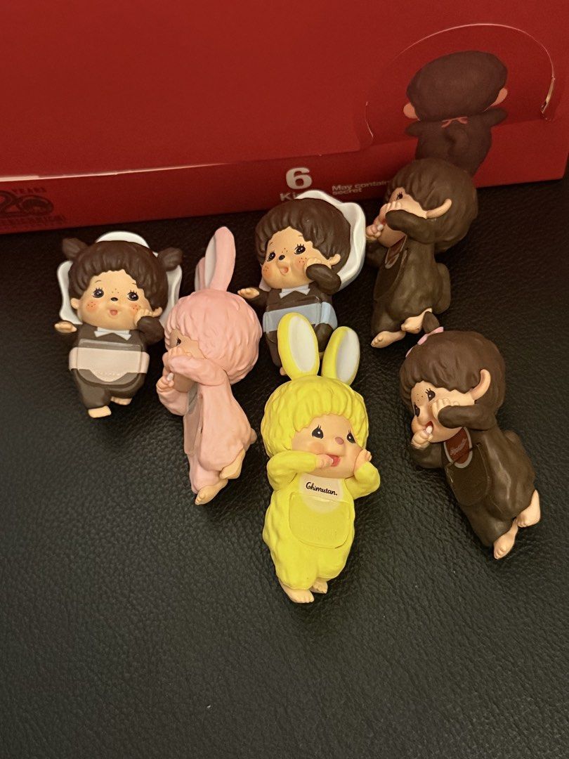 Monchhichi Hippers whole set (Category: Designer & Blind Box Toys) located in Paranaque City. Submitted by by_wsjonig (Listing ID 1460087494, Image 3). Description: 3,000 for whole cornfirmed set with mother box.