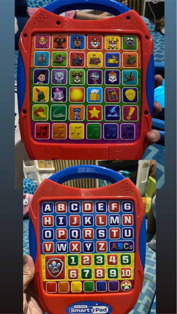 My first smart pad (Category: Educational & Learning Toys) located in Las Pinas. Submitted by yel_olshoppe (Listing ID 1460089951, Image 3). Description: My first smart pad Kabilaan sya npipindot .
