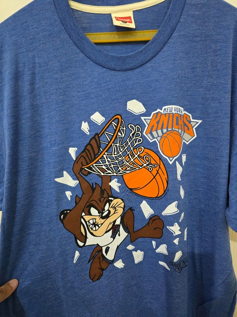 New York x Tasmania (Space Jam) (Category: Tshirts & Polo Shirts ) located in Mandaluyong City. Submitted by true.sneaks (Listing ID 1459932260, Image 2). Description: For Sale New York × Tasmanial Devil (Space Jam) Rare design Bought in the US (NBA Store) Size Large 3,500 Mandaluyong.