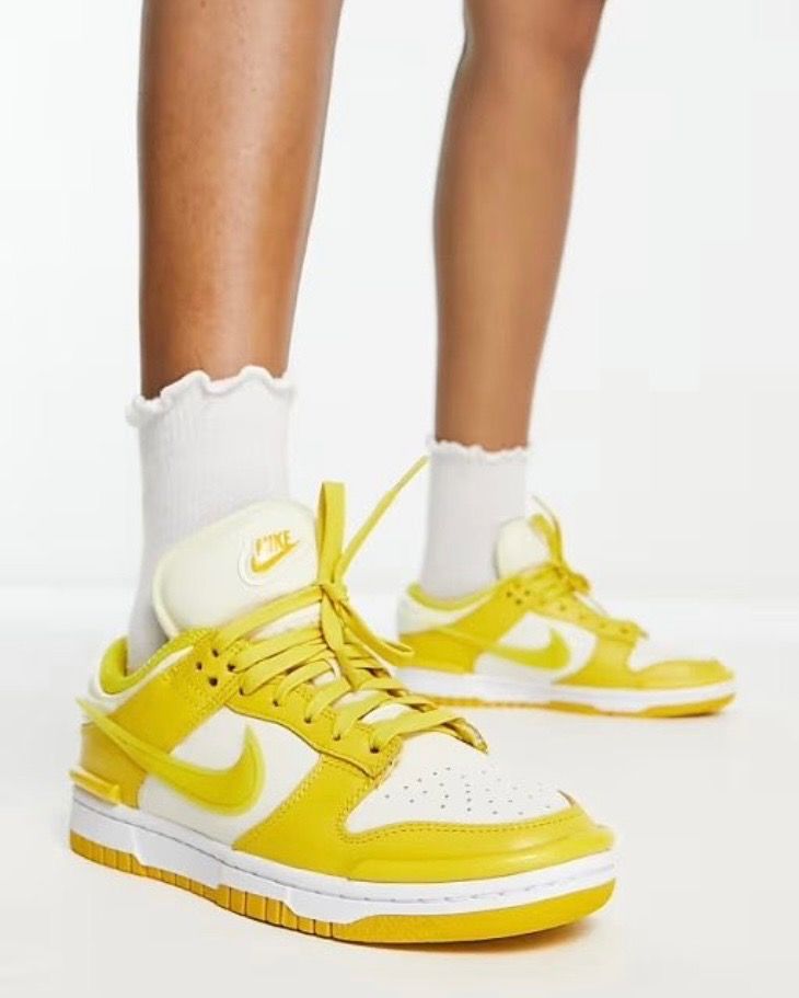 Nike Dunk Low Twist “Yellow Vivid Sulfur” (Category: Sneakers) located in Valenzuela. Submitted by clickandshoppreloved (Listing ID 1459927240, Image 1). Description: Nike Dunk Low Twist “Yellow Vivid Sulfur” SRP 6195 ❌ Sale Price 1995 ✅ Size: US 8 W.