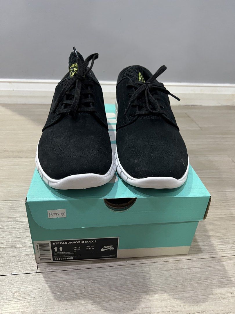 Nike SB Stefan Janoski Max, size US 11 (Category: Sneakers) located in San Juan City. Submitted by dap_21 (Listing ID 1460060322, Image 3). Description: Nike SB Stefan Janoski Max, size US 11, Bnew with Box.