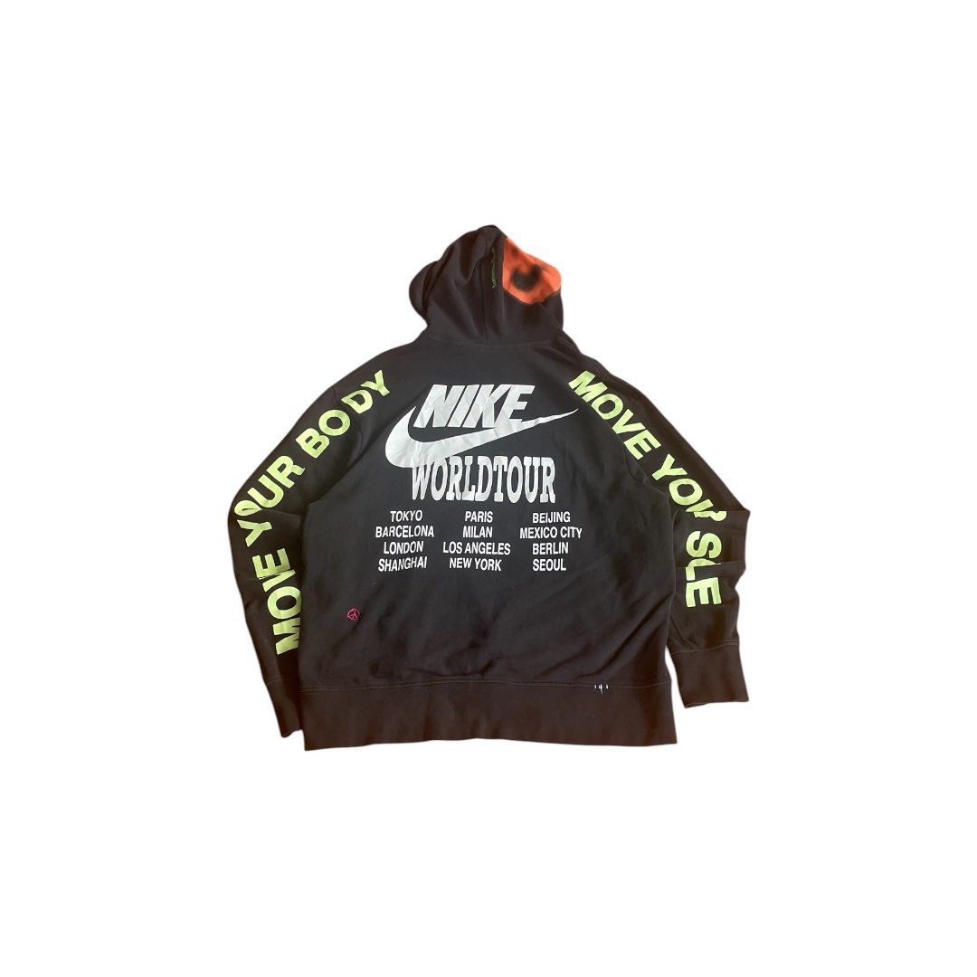 Nike World Tour Overalls (Short only avail) (Category: Activewear) located in Dasmarinas. Submitted by styledlyf.ss (Listing ID 1460051283, Image 2). Description: Nike World Tour Overalls Hoodie - SOLD Longsleeves - SOLD Short - Length: 19.5 Waist: 28-36 (Freesize) Thigh: 13.5 - Excellent Condition - Minimal signs of usage - Color rate: 9.5/10 - Issue/s: None - Color may vary due to lighting 🏷️: ₱799 + Shipping fee.