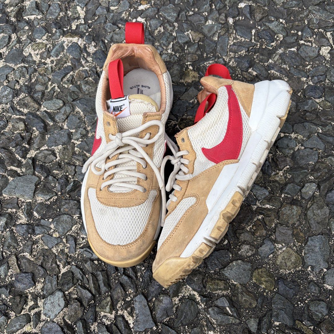 Nike x Tom Sachs Mars Yard 2.0 Sneakers (Category: Sneakers) located in Manila. Submitted by stablesource (Listing ID 1460007497, Image 3). Description: Nike x Tom Sachs Mars Yard 2.0 Sneakers Size 8.5 Needs Cleaning Sign of Usage No Inclusion Kindly Check All Details Before Purchase🤝.