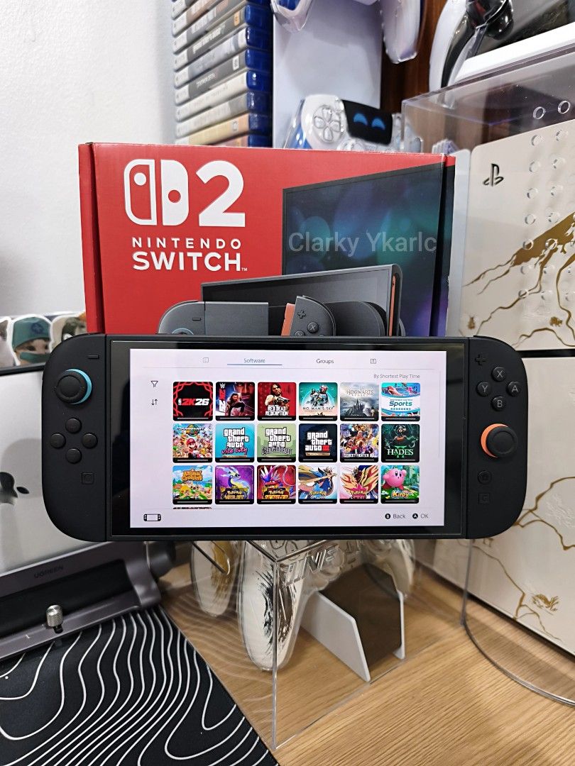 Nintendo Switch 2 with Games (Category: Nintendo) located in Manila. Submitted by nswitchgear (Listing ID 1459958485, Image 1). Description: 🎮 𝐅𝐎𝐑 𝐒𝐀𝐋𝐄: 𝐍𝐢𝐧𝐭𝐞𝐧𝐝𝐨 𝐒𝐰𝐢𝐭𝐜𝐡 2 𝐌𝐨𝐝𝐞𝐥 with Free Games 🛒💰₱28,999 ✨ Preloved in Best condition 🎮Comes with 8 Accounts with Multiple Shared Games list can be installed no need to buy expensive games for mean time :) 📦 Complete Set: • Nintendo Switch 2console • Dock • Joy-Con (L & R)